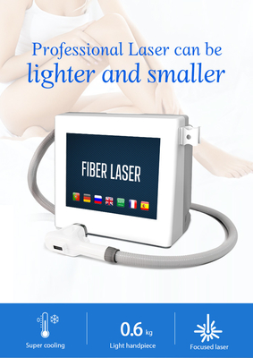 808nm Wave Fiber Coupled Diode Lazer อุปกรณ์กำจัดขนสำหรับสปา