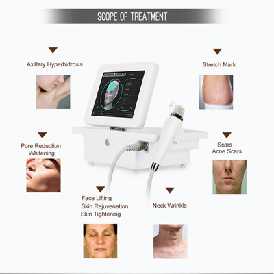 Beauty Fractional Microneedle RF Rejuvenation Tightening Equipment แบบพกพา