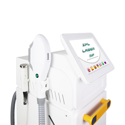 RF Q-switched ND Yag IPL เครื่องกำจัดขนด้วยเลเซอร์มัลติฟังก์ชั่นเพื่อความงามสำหรับการดูแลผิว