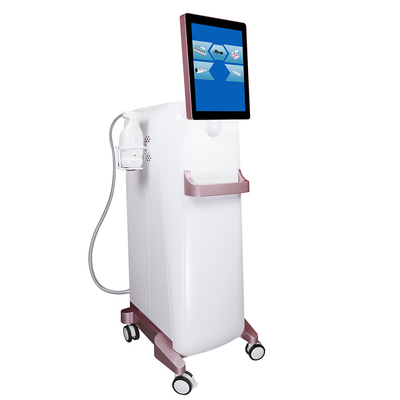 12 เส้นแบบตั้งมืออาชีพ Ice Hifu 12D Machine การกระชับผิว ลดริ้วรอยสําหรับลดน้ําหนักหน้าและร่างกาย