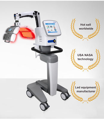 เครื่องบำบัดด้วยแสง LED สีแดง 655nm ± 5nm เพิ่มความหนาแน่นของเส้นผม