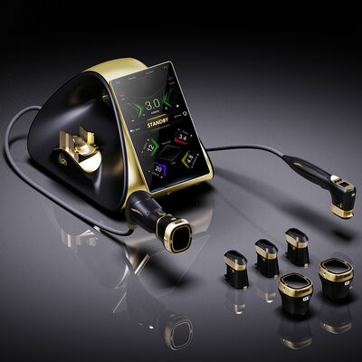 เครื่องไฮฟูแบบหลายเส้นและวงกลมดอท 22d max พร้อม RF