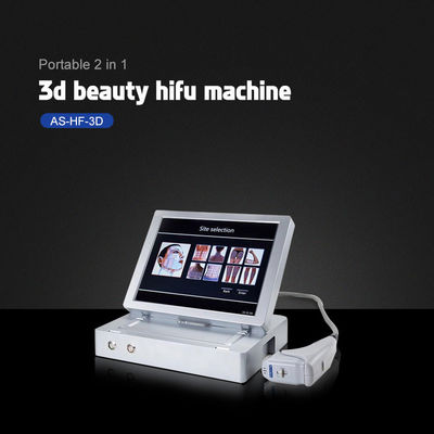เครื่อง 3D HIFU แบบพกพาที่เน้นความเข้มข้นสูง Smas V Face Lifting Cartridge