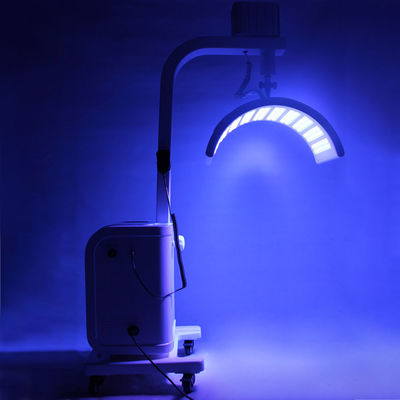 เครื่องบำบัดด้วยแสงอินฟราเรด LED สีแดงสีน้ำเงินสีเหลืองสีเขียวแบบเต็มหน้า