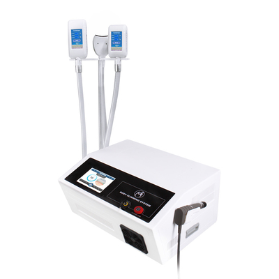 เครื่องบำบัดด้วยคลื่นกระแทก Cryolipolysis แบบนิวแมติกพร้อมที่จับ 4 อัน