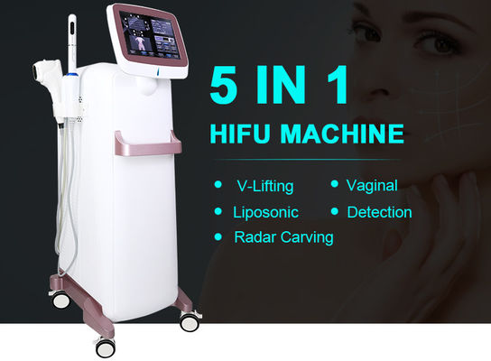 เครื่อง 9D Beauty HIFU สำหรับ Hifu กระชับช่องคลอดกำจัดริ้วรอย Vmax Liposonic