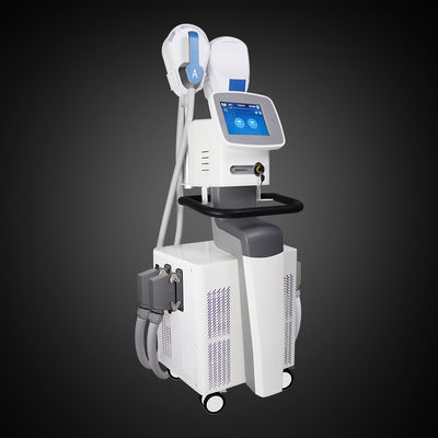 Non-Invasive Body Sculpting เครื่องแช่แข็งไขมัน Abs Ems Sculpting Machine 4 Handles