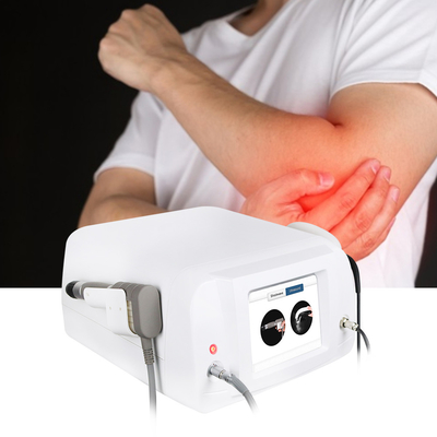 Ultrasound Eswt Shockwave Therapy Equipment Medical สำหรับการบรรเทาอาการปวดทางกายภาพบำบัด