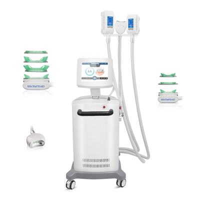 เครื่อง Cryolipolysis สำหรับการแช่แข็งไขมัน 360° พื้นที่ทำความเย็นแบบสัมผัสขนาดใหญ่