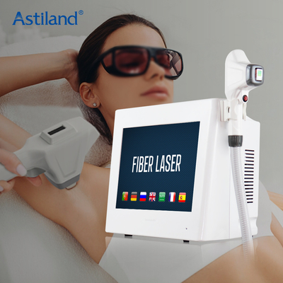 เครื่องกำจัดขนด้วยเลเซอร์ Astiland Fiber ถาวร 50000000 Shots Lifespan