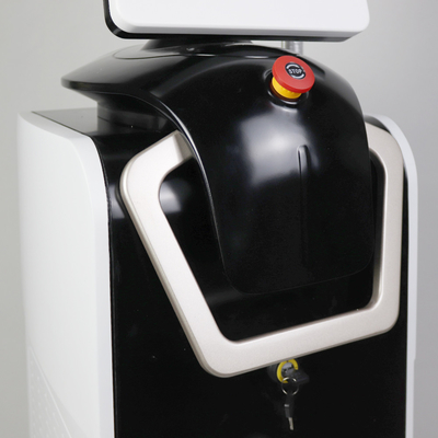 เครื่องกําจัดผมด้วยเลเซอร์ไฟเบอร์ที่ตั้ง TEC Sapphire Cooling ABS Case